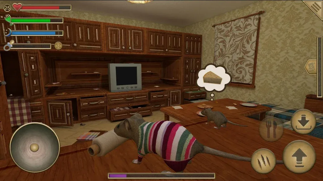 Скачать взлом Mouse Simulator :  Forest Home  [МОД Menu] — стабильная версия apk на Андроид screen 2