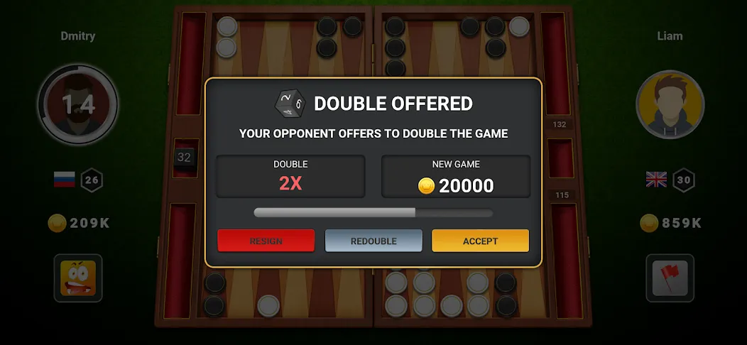 Взлом Backgammon Champs — Board Game (Бэкгаммон Чемпс)  [МОД Все открыто] — стабильная версия apk на Андроид screen 3