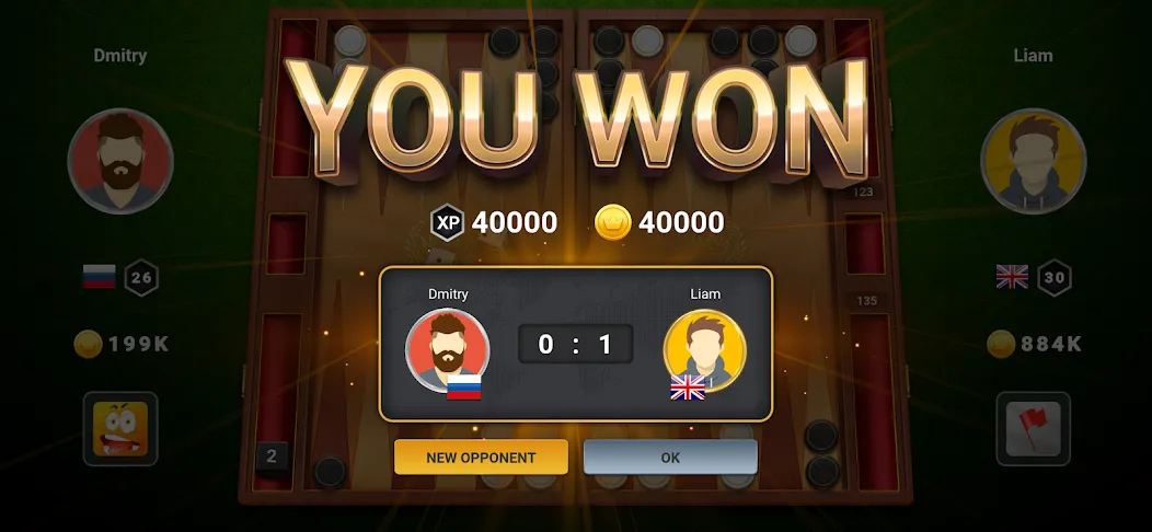 Взлом Backgammon Champs — Board Game (Бэкгаммон Чемпс)  [МОД Все открыто] — стабильная версия apk на Андроид screen 4