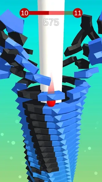 Скачать взломанную Stack Ball — Crash Platforms (Стэк Болл)  [МОД Меню] — последняя версия apk на Андроид screen 1