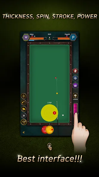 Взломанная Real Billiards Battle — carom (Риал Бильярдс Батл)  [МОД Mega Pack] — стабильная версия apk на Андроид screen 3