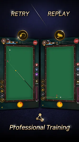 Взломанная Real Billiards Battle — carom (Риал Бильярдс Батл)  [МОД Mega Pack] — стабильная версия apk на Андроид screen 5