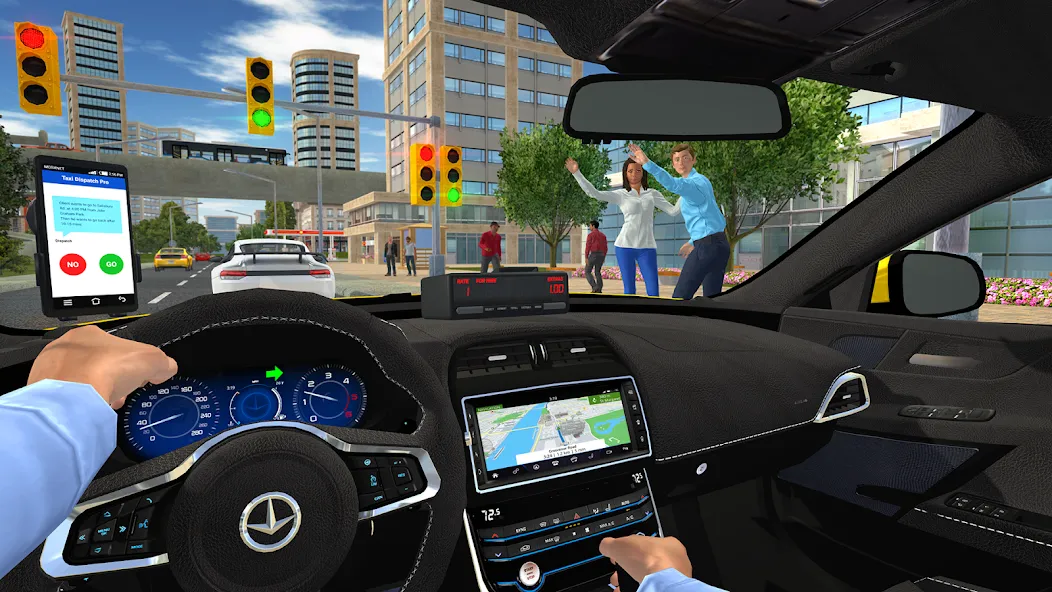 Взлом Taxi Game 2  [МОД Много денег] — последняя версия apk на Андроид screen 2