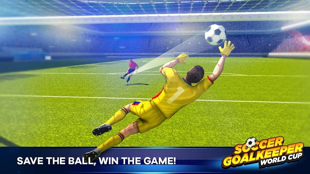 Взломанная Soccer Goalkeeper Games 2024  [МОД Много монет] — полная версия apk на Андроид screen 2