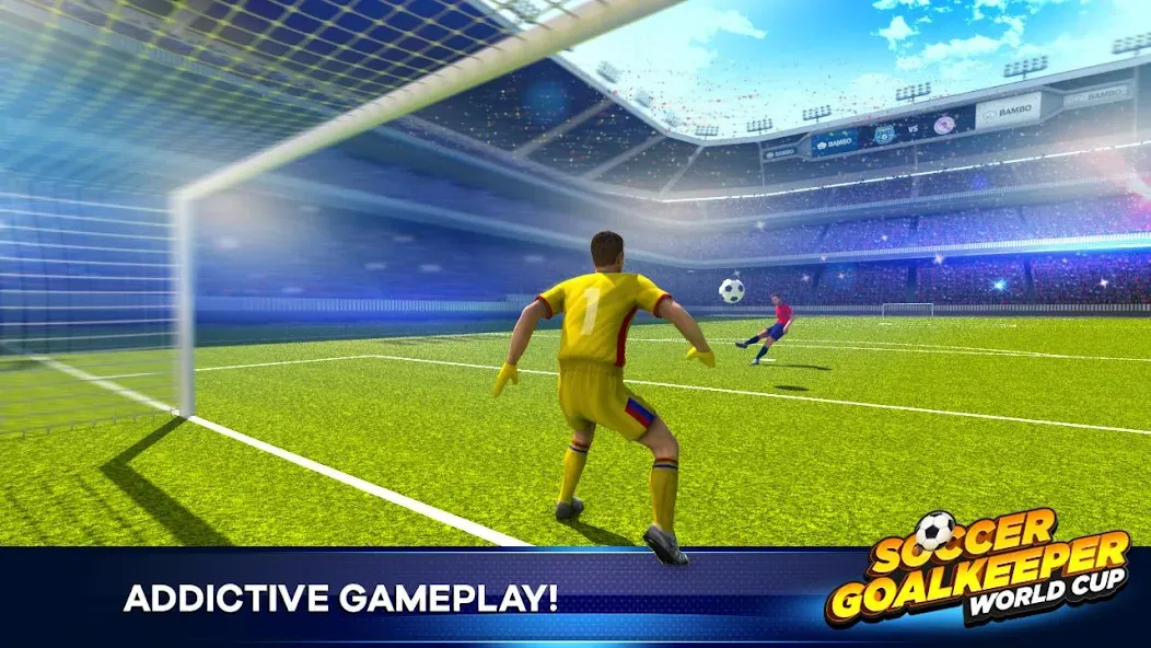 Взломанная Soccer Goalkeeper Games 2024  [МОД Много монет] — полная версия apk на Андроид screen 3