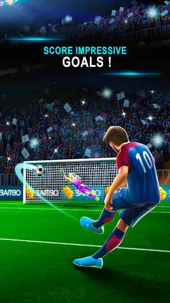 Скачать взлом Shoot Goal — Soccer Games 2022 (Шут Гоал)  [МОД Много монет] — полная версия apk на Андроид screen 3