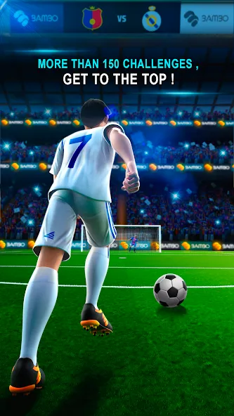 Скачать взлом Shoot Goal — Soccer Games 2022 (Шут Гоал)  [МОД Много монет] — полная версия apk на Андроид screen 4