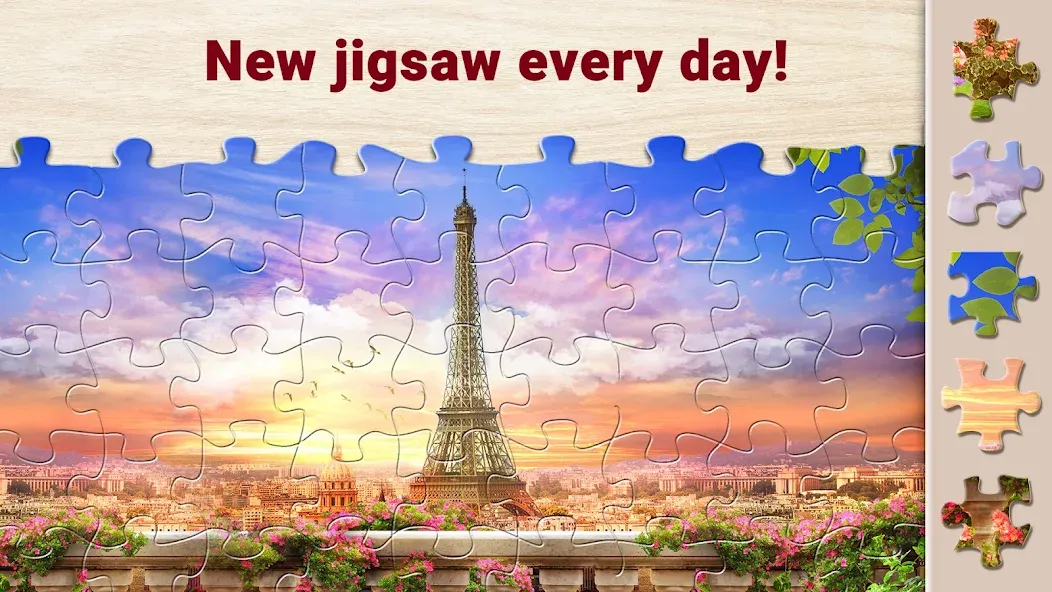 Взломанная Magic Jigsaw Puzzles－Games HD  [МОД Меню] — полная версия apk на Андроид screen 2