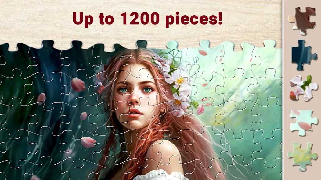 Взломанная Magic Jigsaw Puzzles－Games HD  [МОД Меню] — полная версия apk на Андроид screen 4