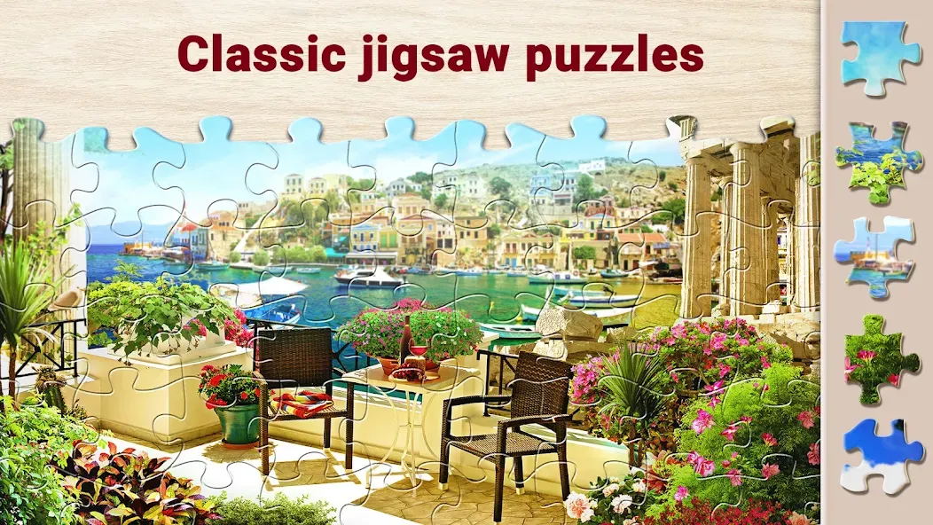 Взломанная Magic Jigsaw Puzzles－Games HD  [МОД Меню] — полная версия apk на Андроид screen 5