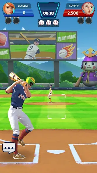 Скачать взлом Baseball Club: PvP Multiplayer (Бейсбольный клуб)  [МОД Меню] — последняя версия apk на Андроид screen 4