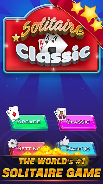 Взлом Solitaire Classic (Солитер Классик)  [МОД Menu] — последняя версия apk на Андроид screen 5