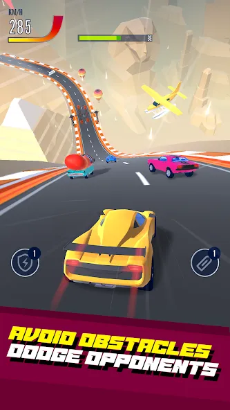 Скачать взлом Car Race 3D — Racing Master (С  3D  Гонки на автомобилях 3D)  [МОД Menu] — стабильная версия apk на Андроид screen 2