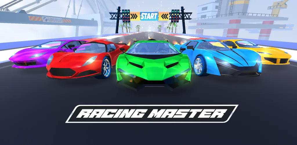 Скачать взлом Car Race 3D — Racing Master (С  3D  Гонки на автомобилях 3D)  [МОД Menu] — стабильная версия apk на Андроид screen 4