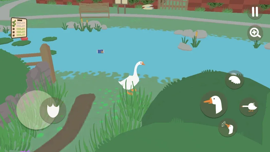 Скачать взломанную Crazy Goose Simulator  [МОД Много денег] — стабильная версия apk на Андроид screen 1