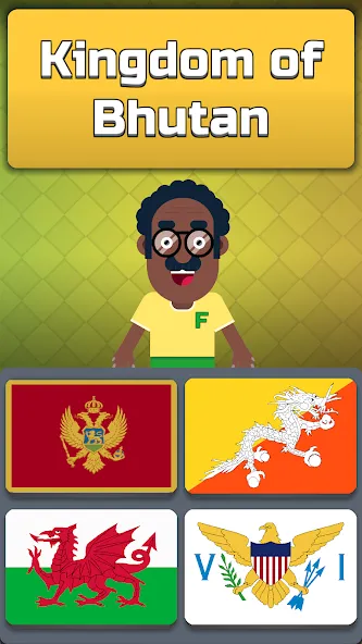 Взломанная Geography: Flags Quiz Game  [МОД Menu] — стабильная версия apk на Андроид screen 3