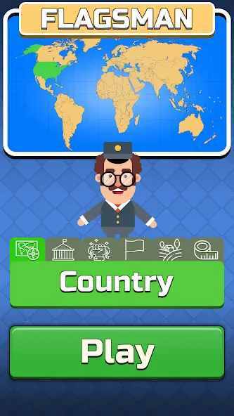 Взломанная Geography: Flags Quiz Game  [МОД Menu] — стабильная версия apk на Андроид screen 5