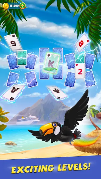 Скачать взломанную Solitaire Cruise: Card Games (Солитер Круиз)  [МОД Все открыто] — последняя версия apk на Андроид screen 4