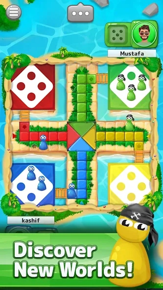 Взломанная Ludo World — Parcheesi Club  [МОД Mega Pack] — стабильная версия apk на Андроид screen 2