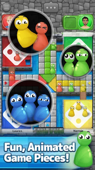 Взломанная Ludo World — Parcheesi Club  [МОД Mega Pack] — стабильная версия apk на Андроид screen 3