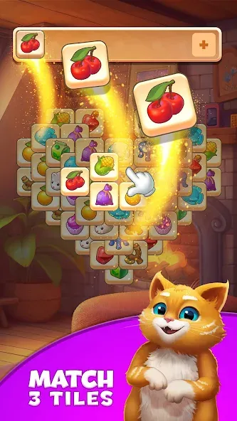 Скачать взломанную Tile Yard: Matching Game (Тайл Ярд)  [МОД Unlocked] — полная версия apk на Андроид screen 1