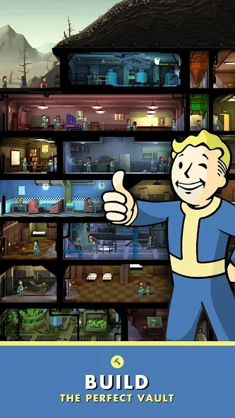 Взломанная Fallout Shelter (Фоллаут Шелтер)  [МОД Бесконечные монеты] — стабильная версия apk на Андроид screen 4