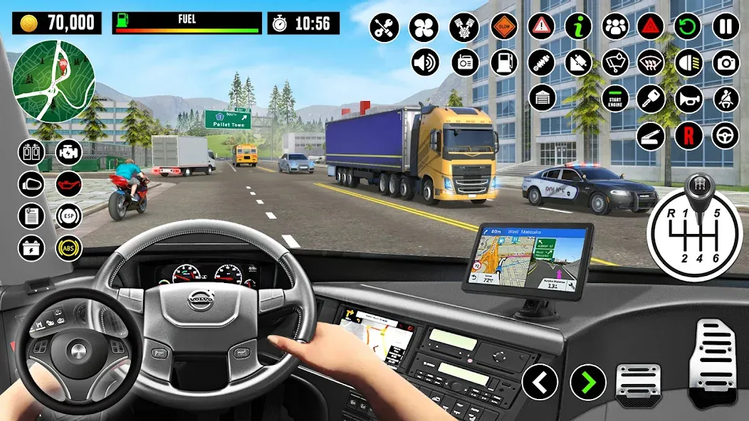 Взлом Bus Driving School : Bus Games  [МОД Mega Pack] — стабильная версия apk на Андроид screen 3