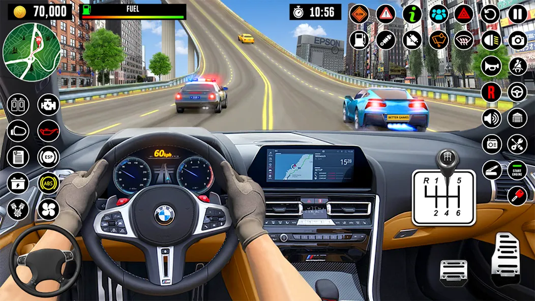 Скачать взломанную City Driving School Car Games  [МОД Много денег] — последняя версия apk на Андроид screen 5