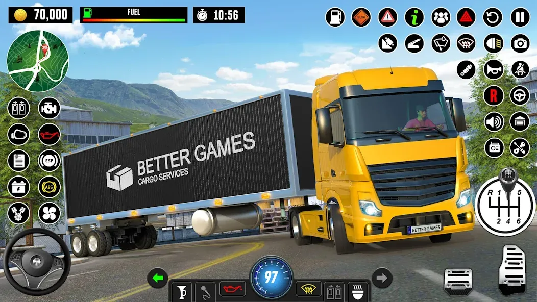 Взломанная Truck Games — Driving School  [МОД Много монет] — последняя версия apk на Андроид screen 1