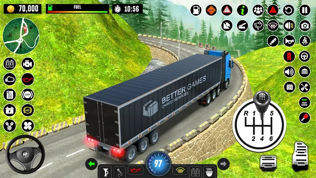 Взломанная Truck Games — Driving School  [МОД Много монет] — последняя версия apk на Андроид screen 3