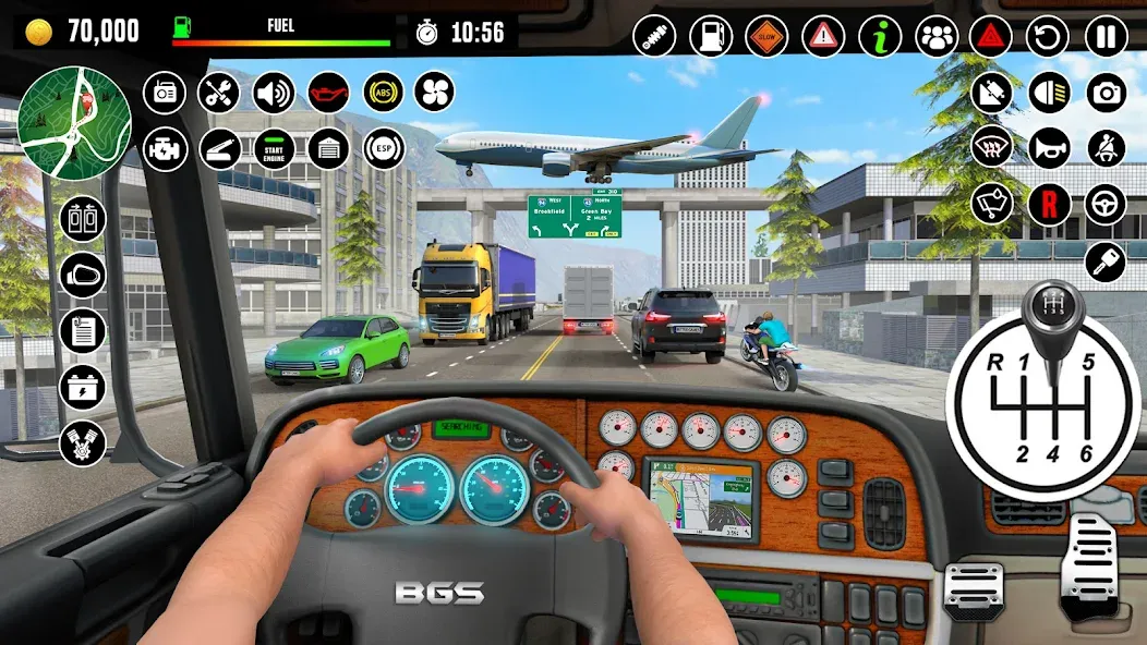 Взломанная Truck Games — Driving School  [МОД Много монет] — последняя версия apk на Андроид screen 4