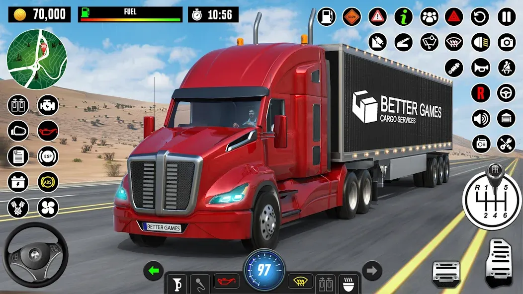 Взломанная Truck Games — Driving School  [МОД Много монет] — последняя версия apk на Андроид screen 5