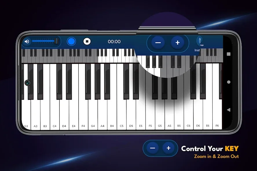 Взломанная Real Piano Keyboard  [МОД Unlimited Money] — стабильная версия apk на Андроид screen 4