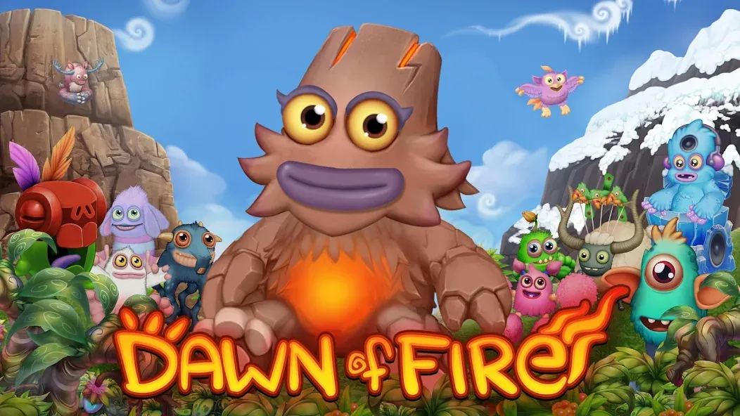 Скачать взломанную Singing Monsters: Dawn of Fire (Сингинг Монстерс)  [МОД Unlocked] — стабильная версия apk на Андроид screen 5