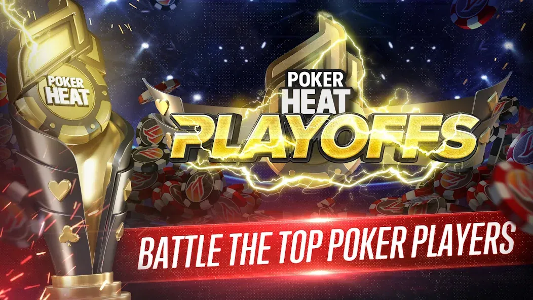 Скачать взломанную Poker Heat™ Texas Holdem Poker (Покер Хит)  [МОД Unlocked] — последняя версия apk на Андроид screen 3