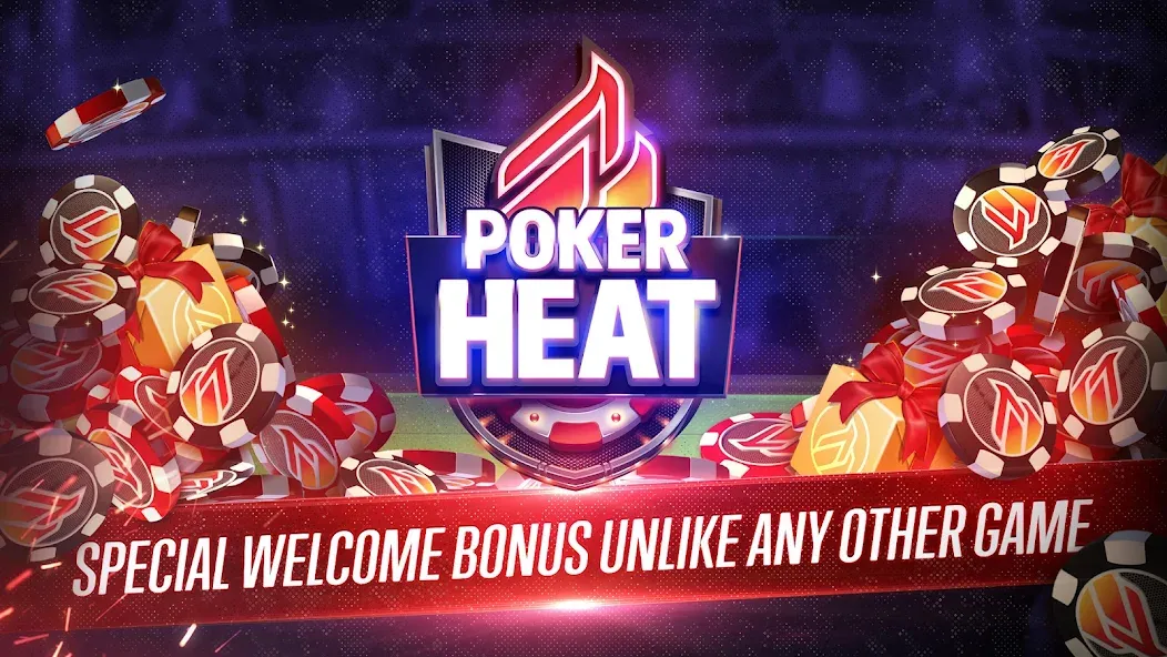 Скачать взломанную Poker Heat™ Texas Holdem Poker (Покер Хит)  [МОД Unlocked] — последняя версия apk на Андроид screen 4