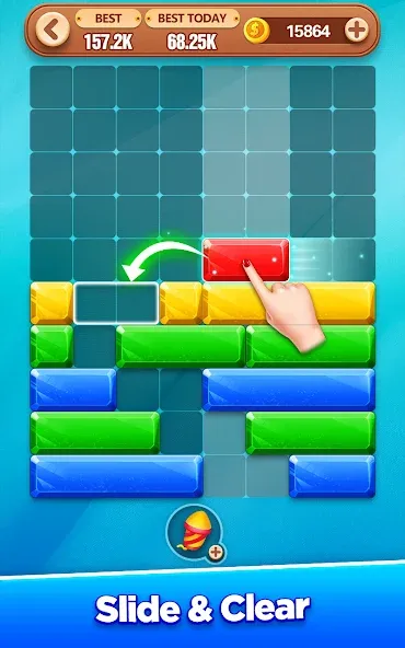 Скачать взлом Block Crush — Puzzle Game  [МОД Бесконечные монеты] — последняя версия apk на Андроид screen 4