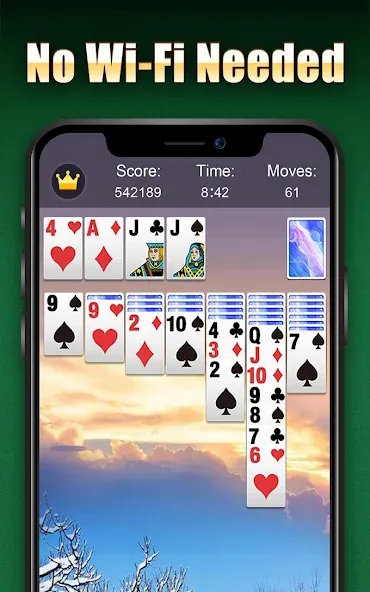 Скачать взлом Solitaire  [МОД Меню] — стабильная версия apk на Андроид screen 3