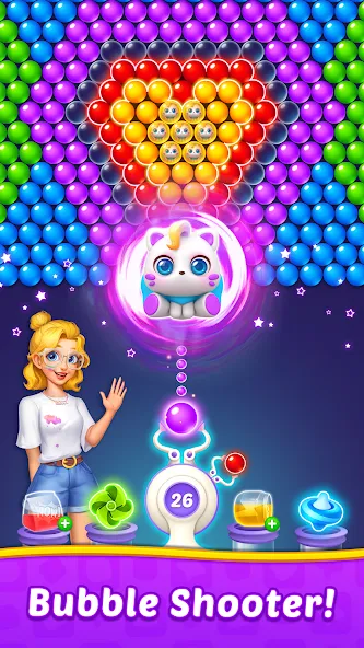 Взлом Bubble Shooter Home  [МОД Все открыто] — стабильная версия apk на Андроид screen 1