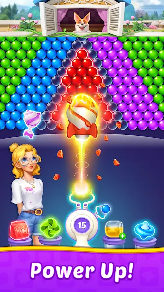 Взлом Bubble Shooter Home  [МОД Все открыто] — стабильная версия apk на Андроид screen 2