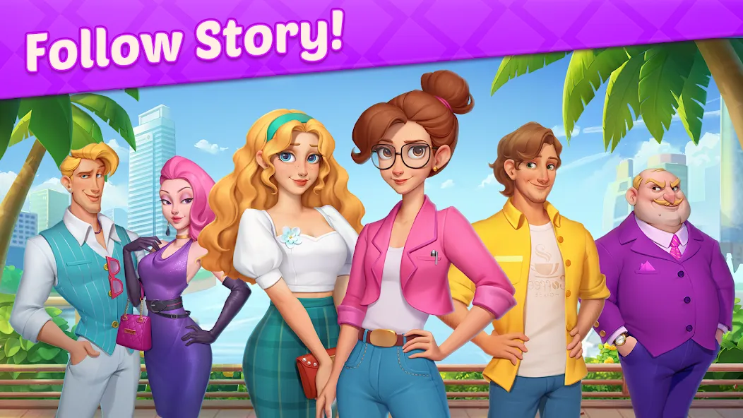 Скачать взлом Design Diary — Match 3 & Home  [МОД Бесконечные деньги] — последняя версия apk на Андроид screen 5