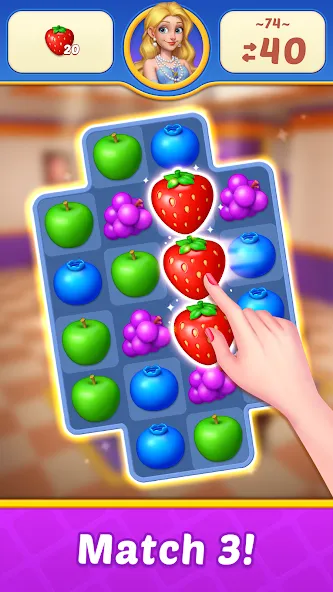 Скачать взломанную Fruit Diary 2: Manor Design  [МОД Menu] — полная версия apk на Андроид screen 2