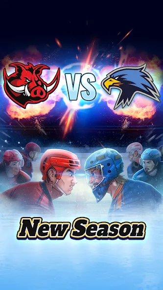 Взлом Superstar Hockey (уперстар Хоккей)  [МОД Unlocked] — последняя версия apk на Андроид screen 1