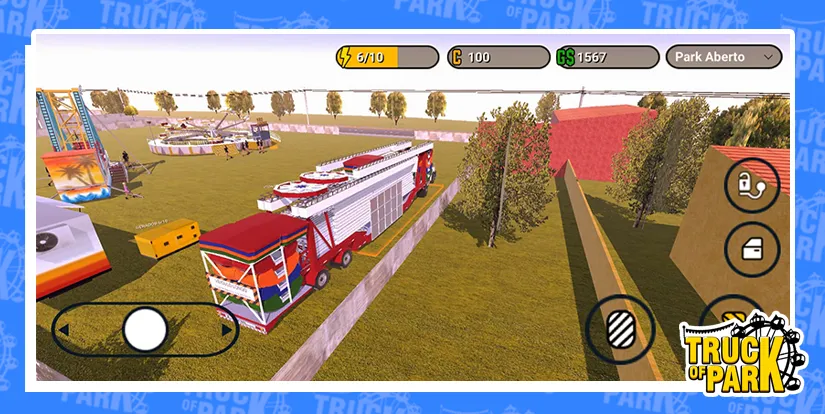 Скачать взлом Truck Of Park Itinerante (Трак Парк Итинеранте)  [МОД Menu] — последняя версия apk на Андроид screen 2