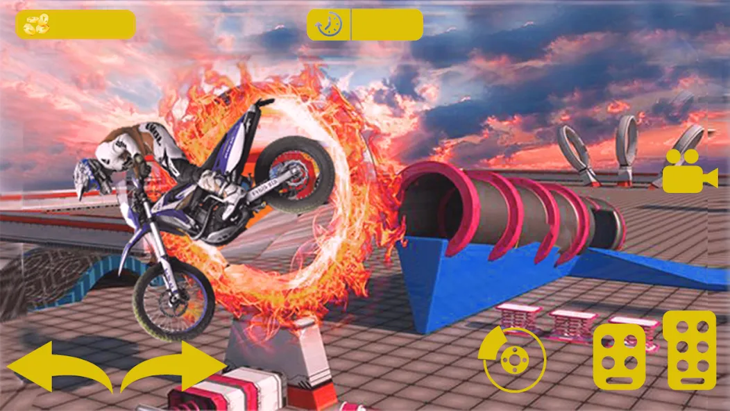 Взломанная Bike stunt 3d games-Bike games  [МОД Бесконечные монеты] — полная версия apk на Андроид screen 4