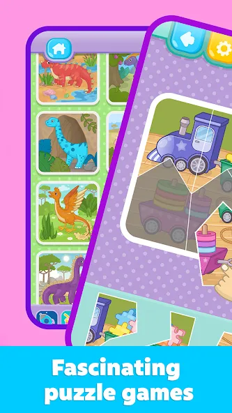 Скачать взлом Kids Puzzles: Games for Kids  [МОД Unlimited Money] — стабильная версия apk на Андроид screen 4