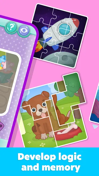 Скачать взлом Kids Puzzles: Games for Kids  [МОД Unlimited Money] — стабильная версия apk на Андроид screen 5