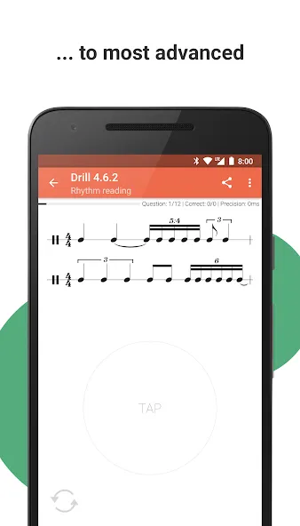 Скачать взлом Complete Rhythm Trainer (Комплит Ритм Трейнер)  [МОД Много монет] — полная версия apk на Андроид screen 4