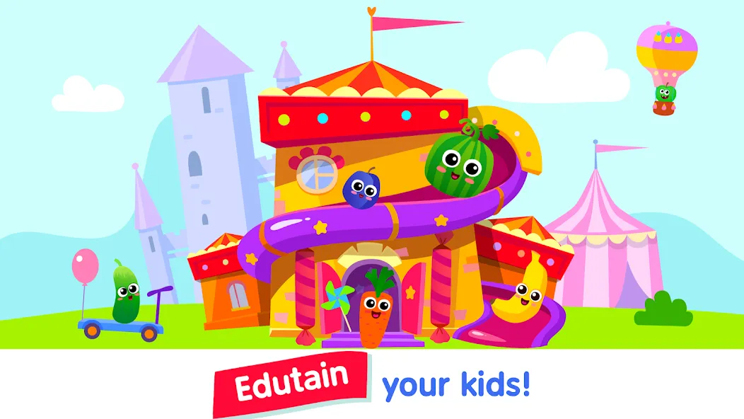 Взломанная Kids Learning games 4 toddlers  [МОД Бесконечные монеты] — последняя версия apk на Андроид screen 1