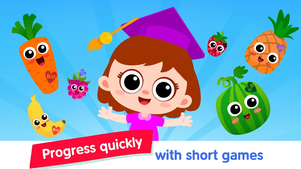 Взломанная Kids Learning games 4 toddlers  [МОД Бесконечные монеты] — последняя версия apk на Андроид screen 5